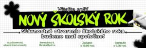 Slávnostné otvorenie školského roka